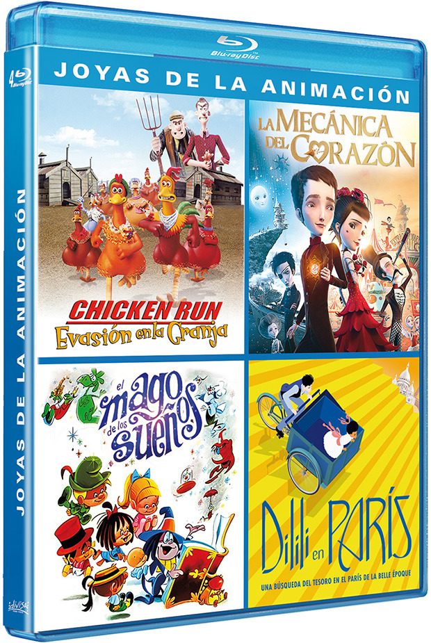 carátula Pack Joyas de la Animación Blu-ray 1