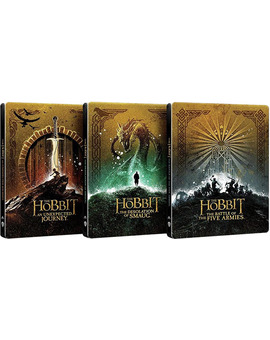 Trilogía El Hobbit - Versión Extendida (Edición Metálica) Ultra HD Blu-ray 3