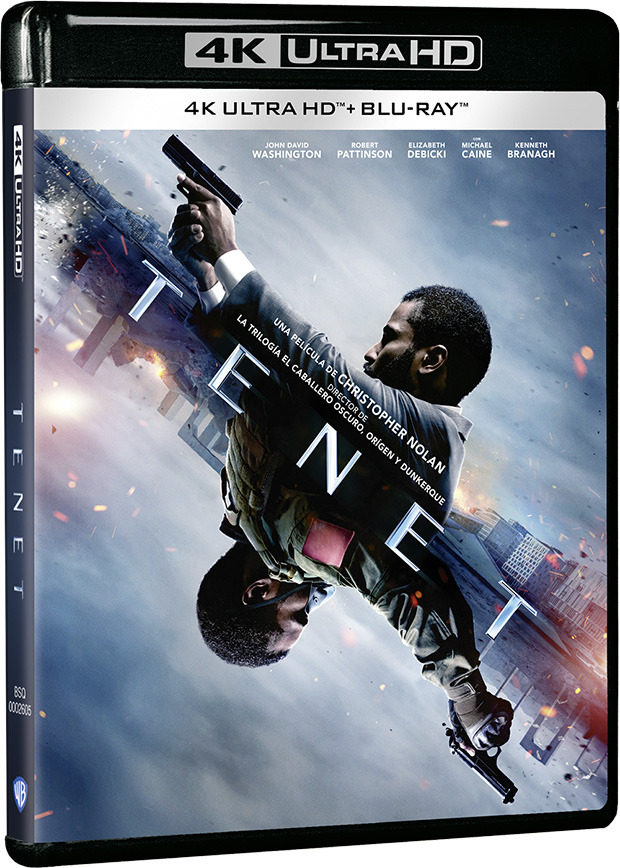 carátula Tenet Ultra HD Blu-ray 1