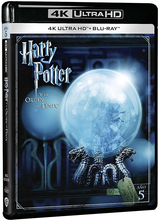carátula Harry Potter y la Orden del Fénix Ultra HD Blu-ray 1