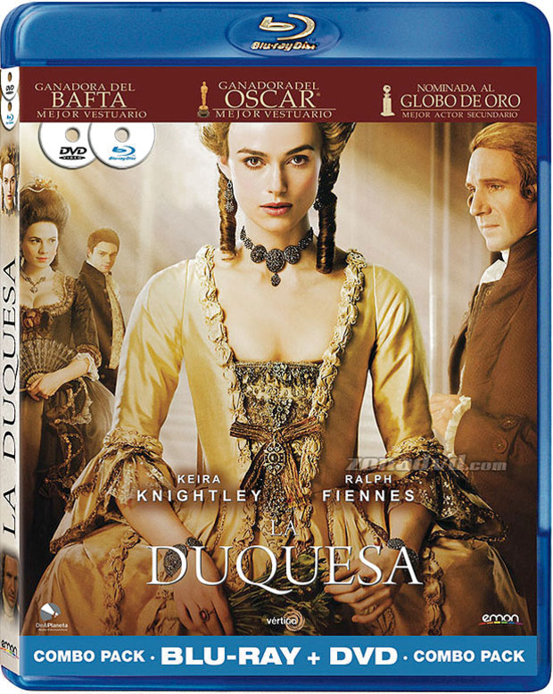 carátula La Duquesa (Combo Blu-ray + DVD) Blu-ray 1