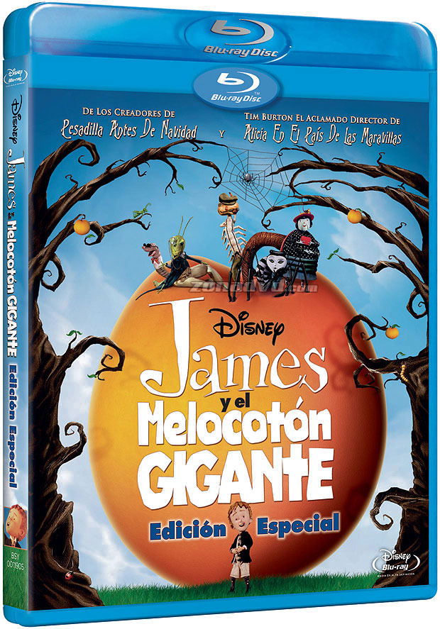 James y el Melocotón Gigante Blu-ray