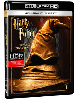 Harry Potter y la Piedra Filosofal Ultra HD Blu-ray