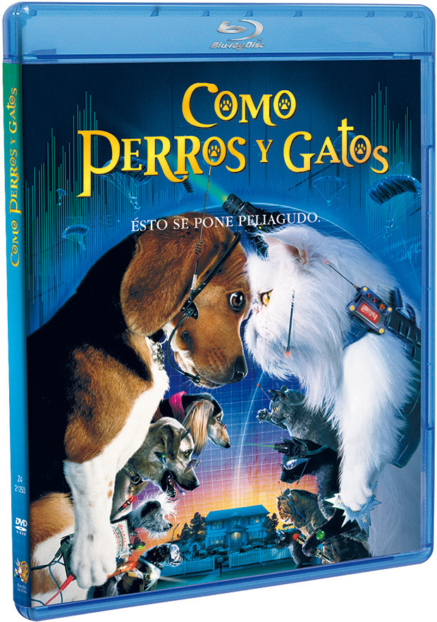carátula Como Perros y Gatos Blu-ray 2