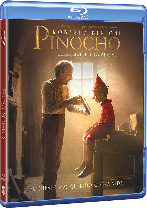 carátula Pinocho Blu-ray 1