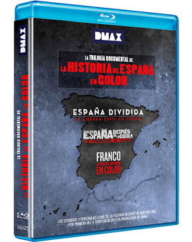 La Trilogía Documental de La Historia de España en Color Blu-ray