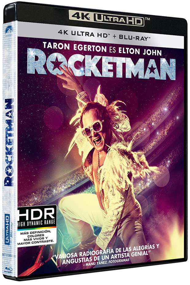 carátula Rocketman Ultra HD Blu-ray 1