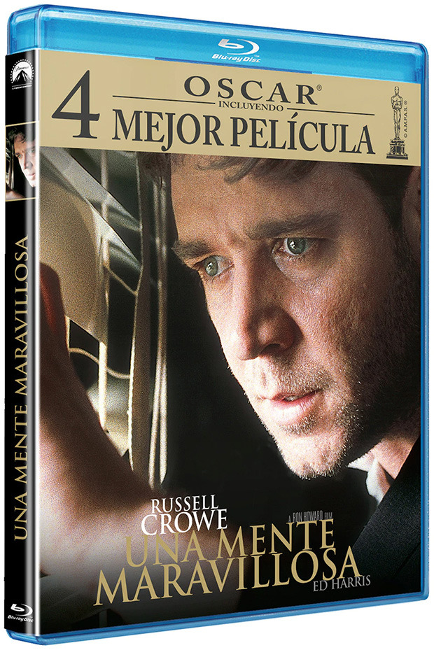 carátula Una Mente Maravillosa Blu-ray 1