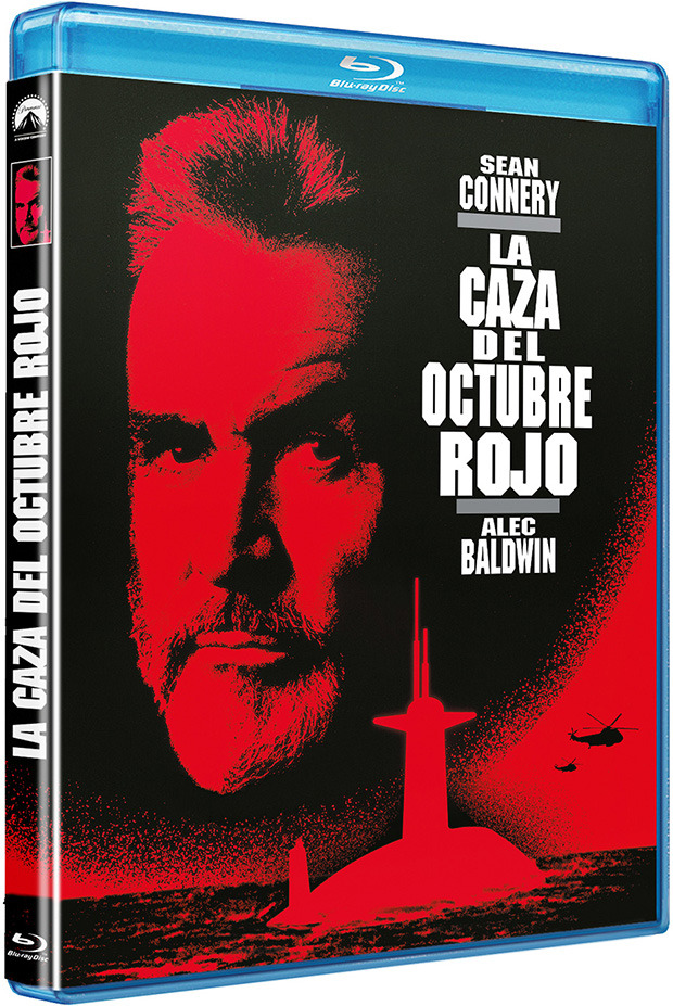 carátula La Caza del Octubre Rojo Blu-ray 1