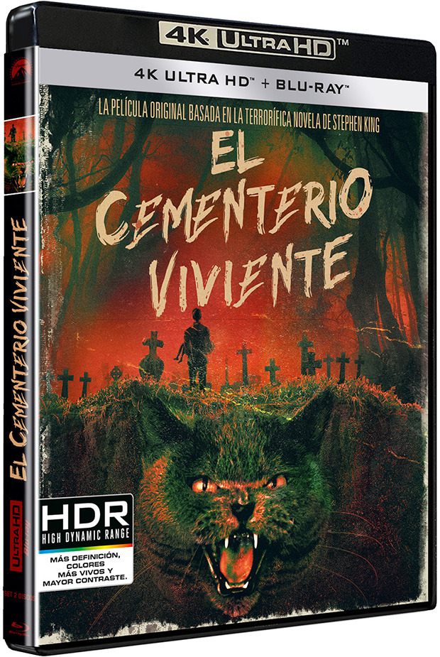 carátula El Cementerio Viviente Ultra HD Blu-ray 1