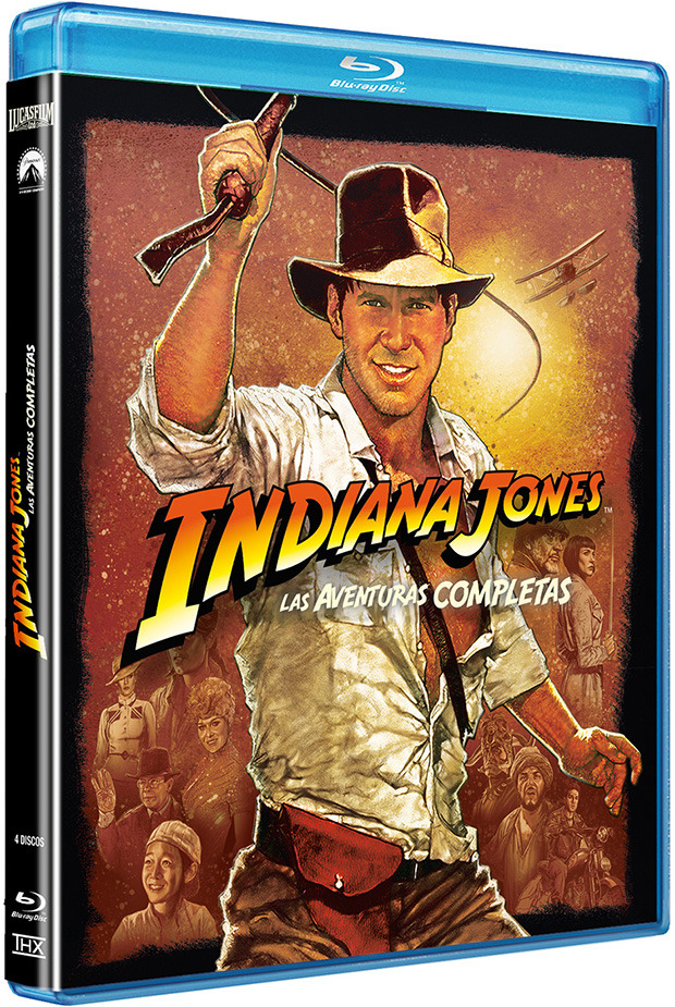 carátula Indiana Jones - Las Aventuras Completas Blu-ray 1