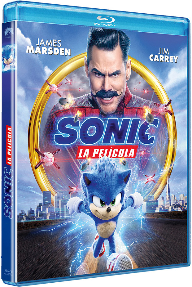 carátula Sonic. La Película Blu-ray 1