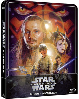 Star Wars: La Amenaza Fantasma - Edición Metálica Blu-ray