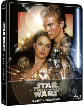 Star Wars: El Ataque de los Clones - Edición Metálica Blu-ray