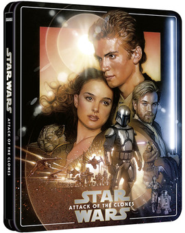 Star Wars: El Ataque de los Clones - Edición Metálica Blu-ray 2