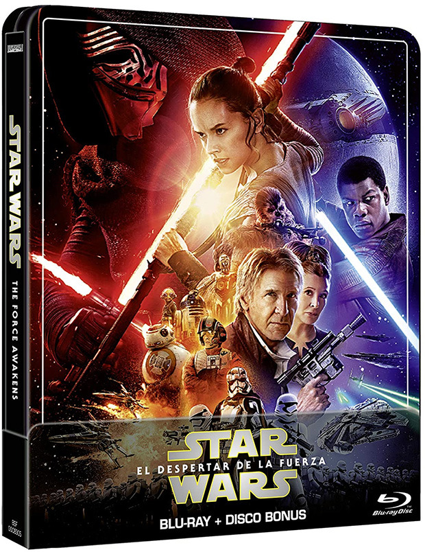 carátula Star Wars: El Despertar de la Fuerza - Edición Metálica Blu-ray 1