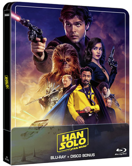Han Solo: Una Historia de Star Wars en Steelbook/
