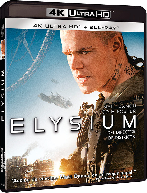 Elysium Ultra HD Blu-ray