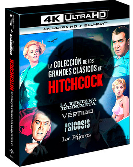 La Colección de los Grandes Clásicos de Alfred Hitchcock Ultra HD Blu-ray