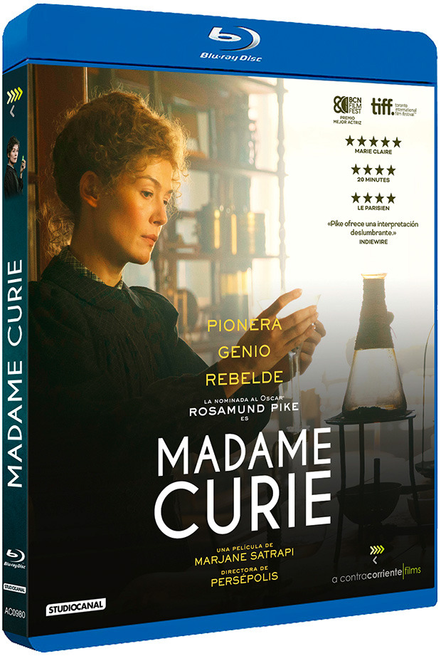 carátula Madame Curie Blu-ray 1