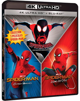 Spider-Man - Colección 3 Películas Ultra HD Blu-ray
