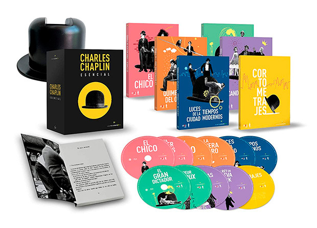 carátula Charles Chaplin Esencial Blu-ray 1