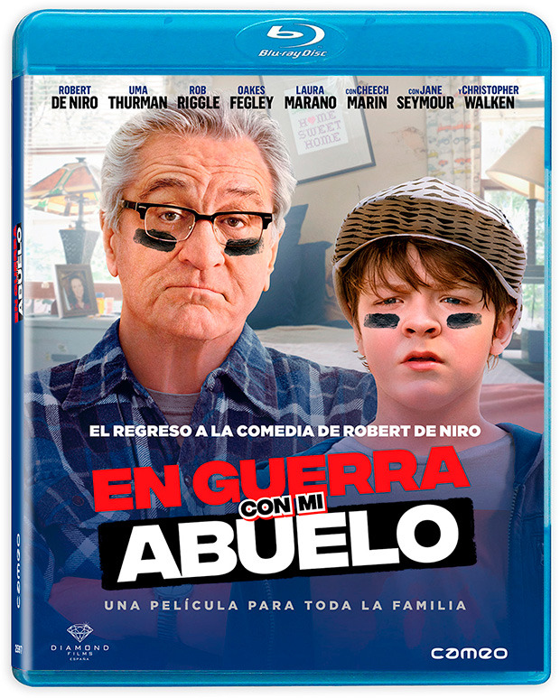 carátula En Guerra con mi Abuelo Blu-ray 1