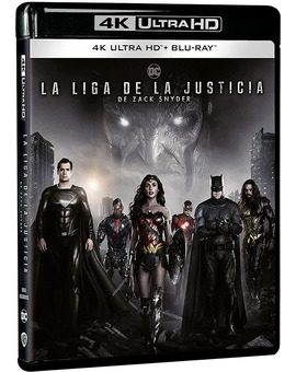 La Liga de la Justicia de Zack Snyder Ultra HD Blu-ray