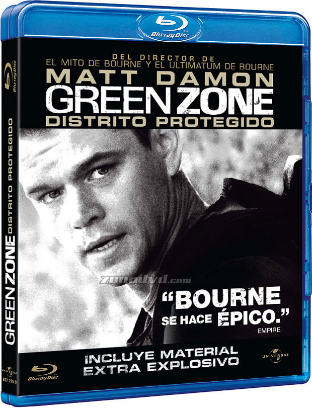 Green Zone: Distrito Protegido Blu-ray