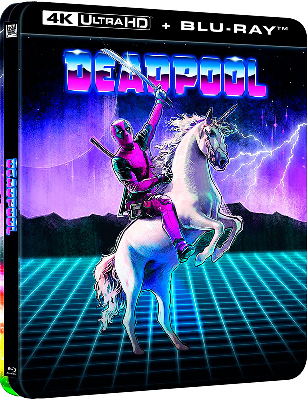 carátula Deadpool - Edición Metálica Lenticular Ultra HD Blu-ray 1