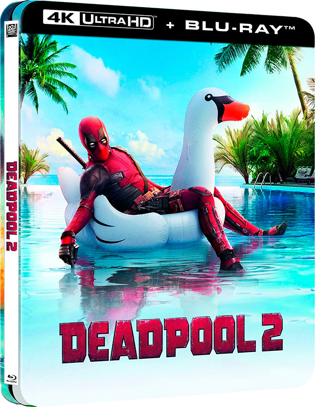 carátula Deadpool 2 - Edición Metálica Lenticular Ultra HD Blu-ray 1