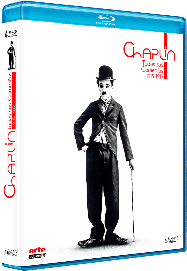 carátula Chaplin: Todas sus Comedias (1915-1917) Blu-ray 1