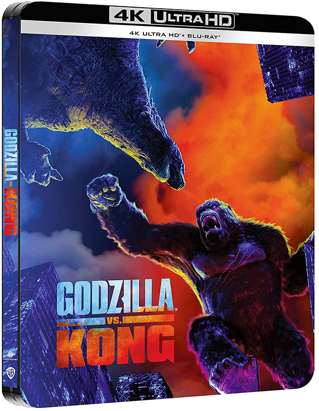 carátula Godzilla vs. Kong - Edición Metálica Ultra HD Blu-ray 1