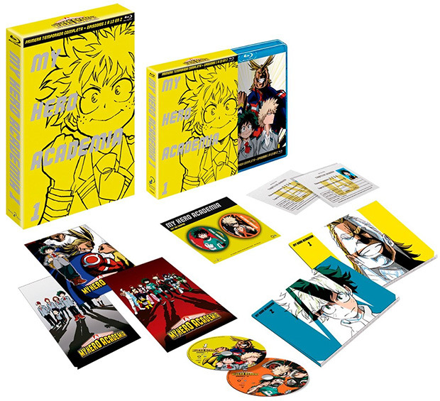 carátula My Hero Academia - Primera Temporada (Edición Coleccionista) Blu-ray 1