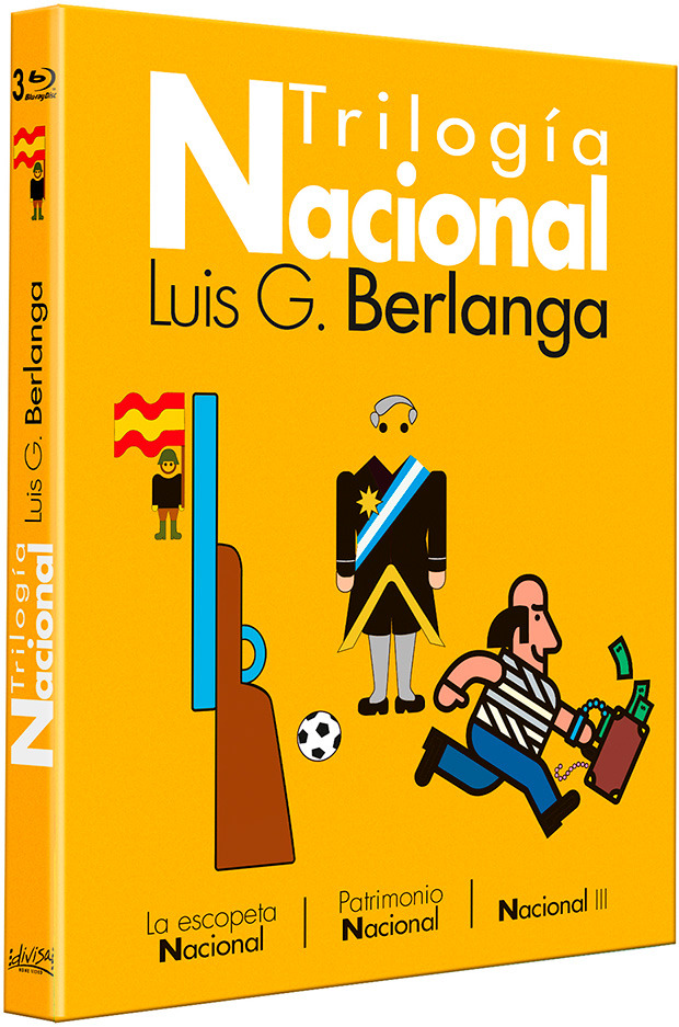 carátula Trilogía Nacional de Berlanga Blu-ray 1