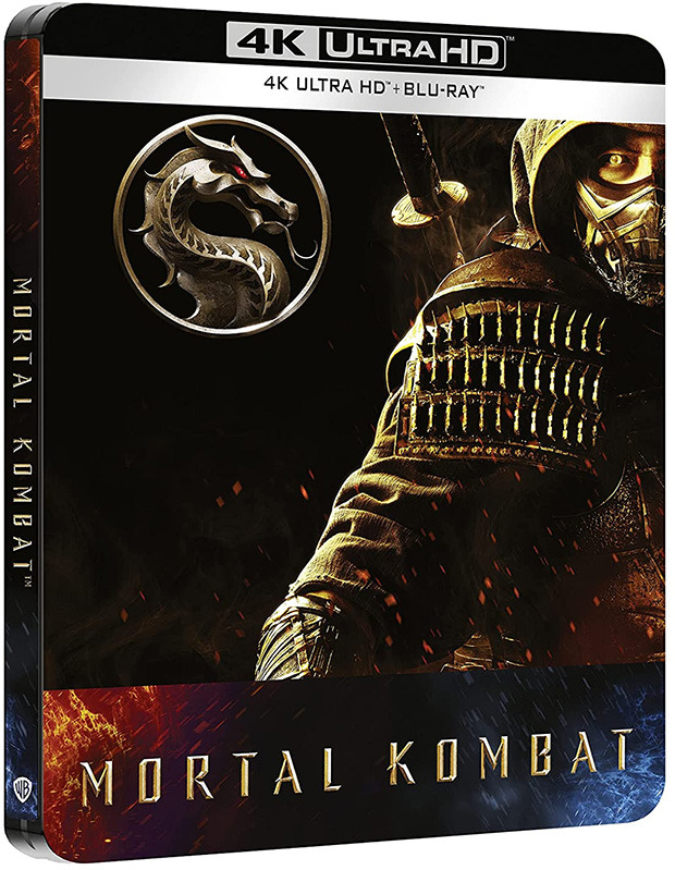 carátula Mortal Kombat - Edición Metálica Ultra HD Blu-ray 1