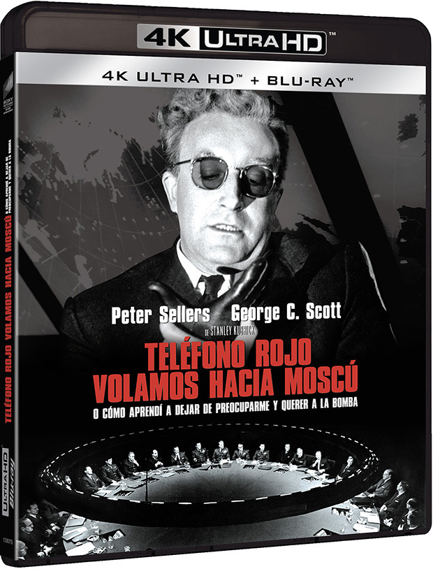 carátula Teléfono Rojo ¡Volamos Hacia Moscú! Ultra HD Blu-ray 1