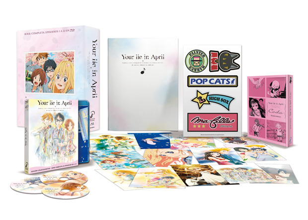 carátula Your Lie in April - Serie Completa (Edición Coleccionista) Blu-ray 1