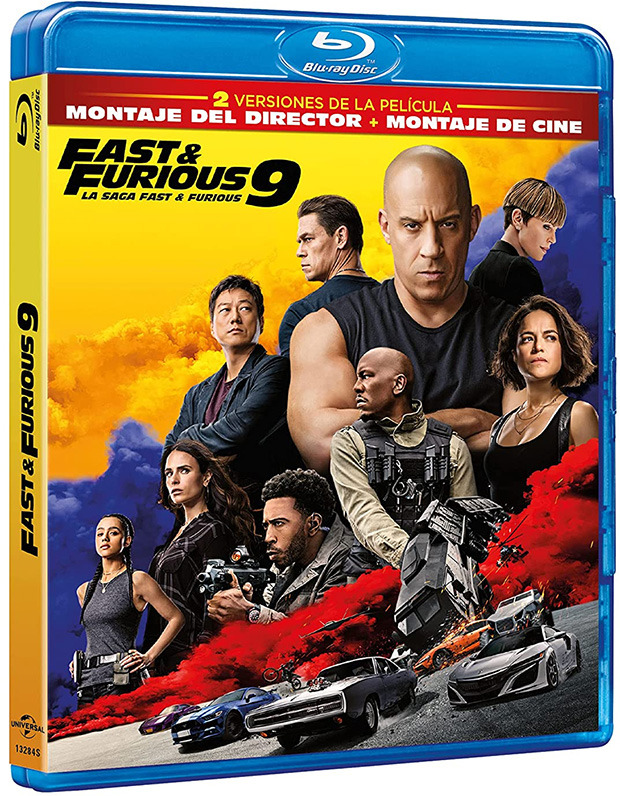 carátula Fast & Furious 9 Blu-ray 1