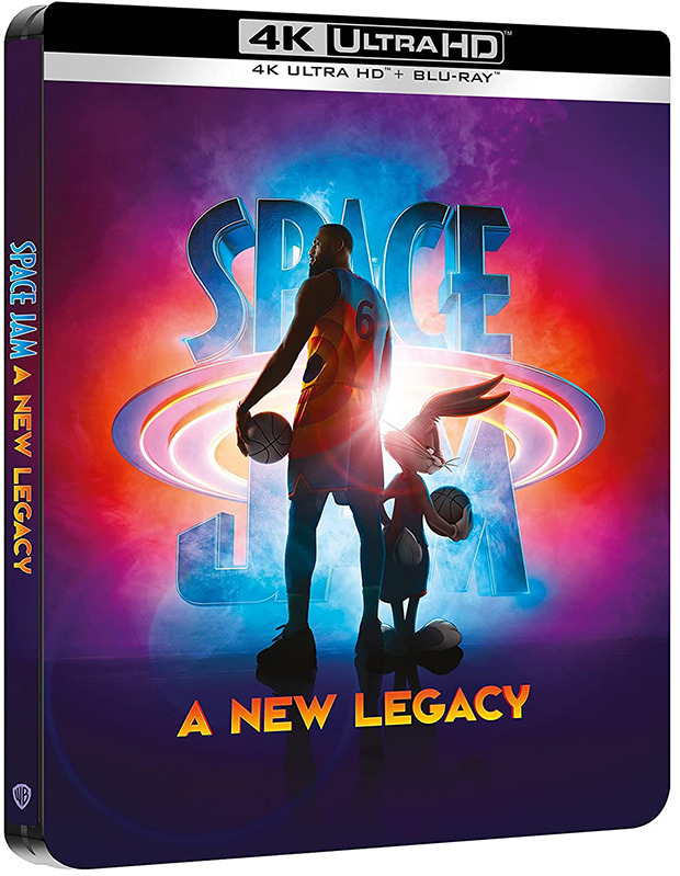 carátula Space Jam: Nuevas Leyendas - Edición Metálica Ultra HD Blu-ray 1