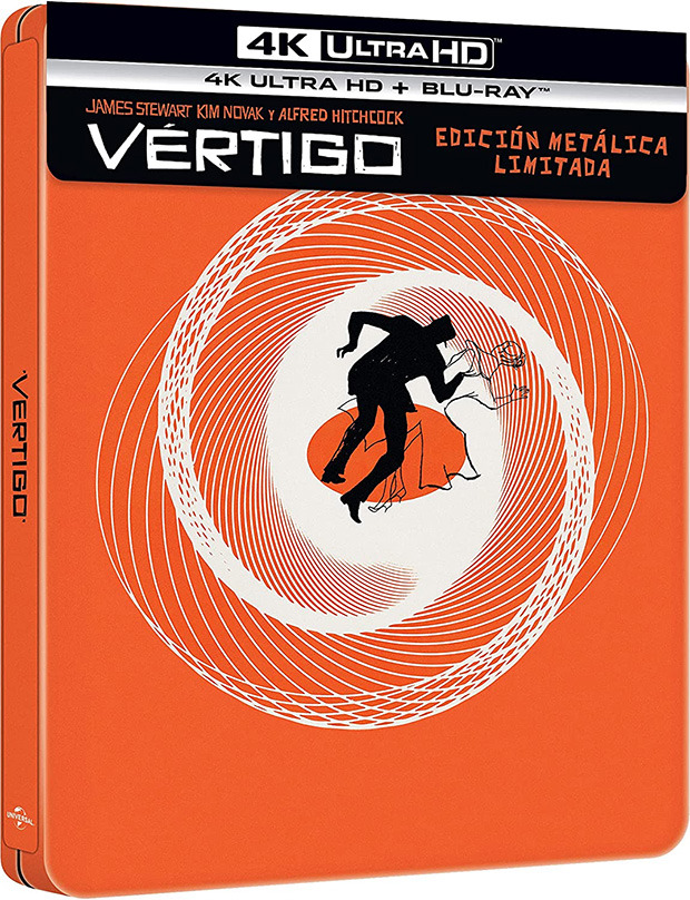carátula Vértigo - Edición Metálica Ultra HD Blu-ray 1