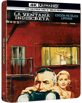 La Ventana Indiscreta en Steelbook en UHD 4K