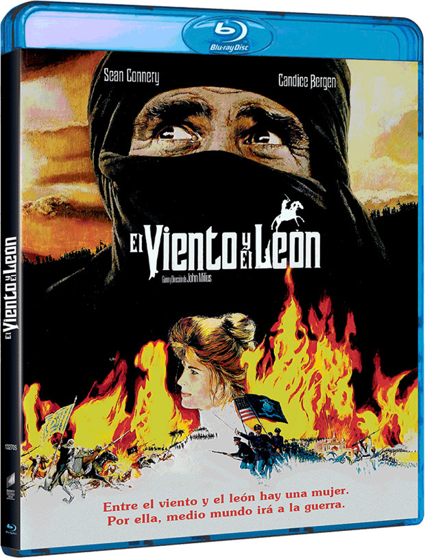 carátula El Viento y el León Blu-ray 1
