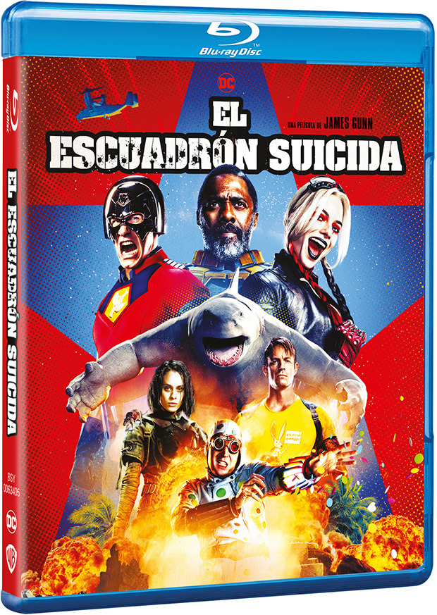 carátula El Escuadrón Suicida Blu-ray 1