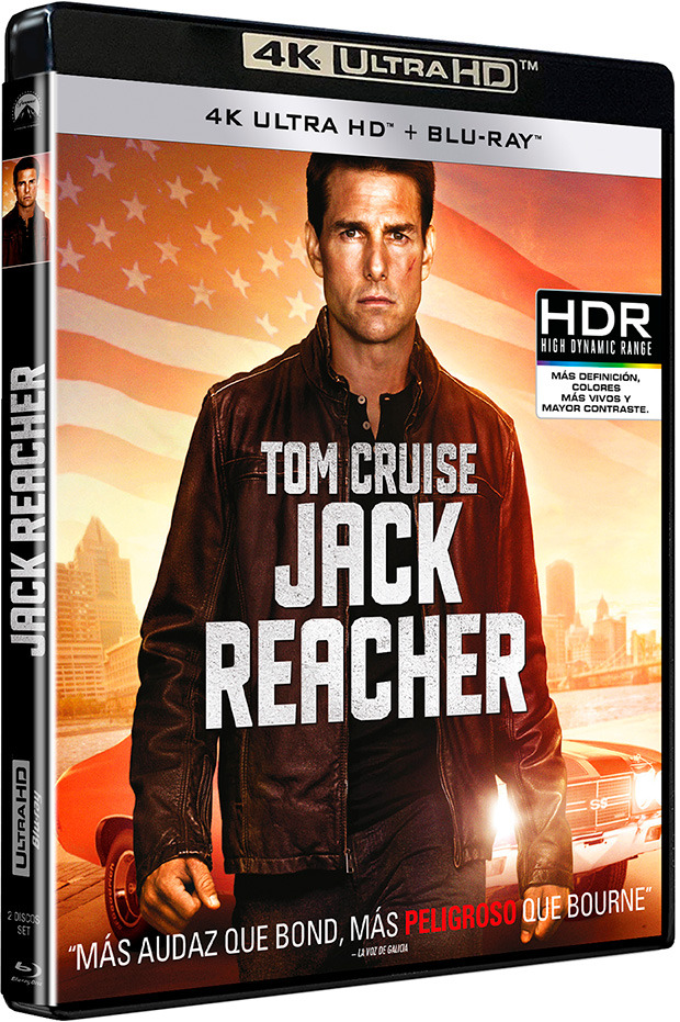 carátula Jack Reacher Ultra HD Blu-ray 1