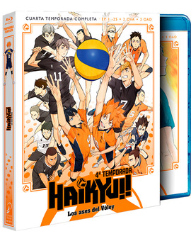 Haikyu!! Los Ases del Vóley - Cuarta Temporada Blu-ray