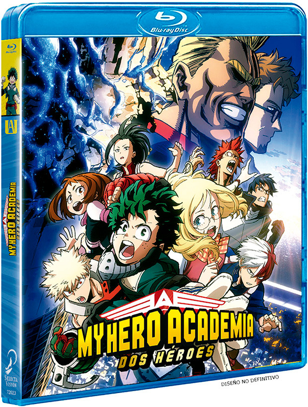 carátula My Hero Academia. Dos Héroes - Edición Coleccionista Blu-ray 1