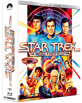 Star Trek: The Original 4 Movie Collection en UHD 4K/