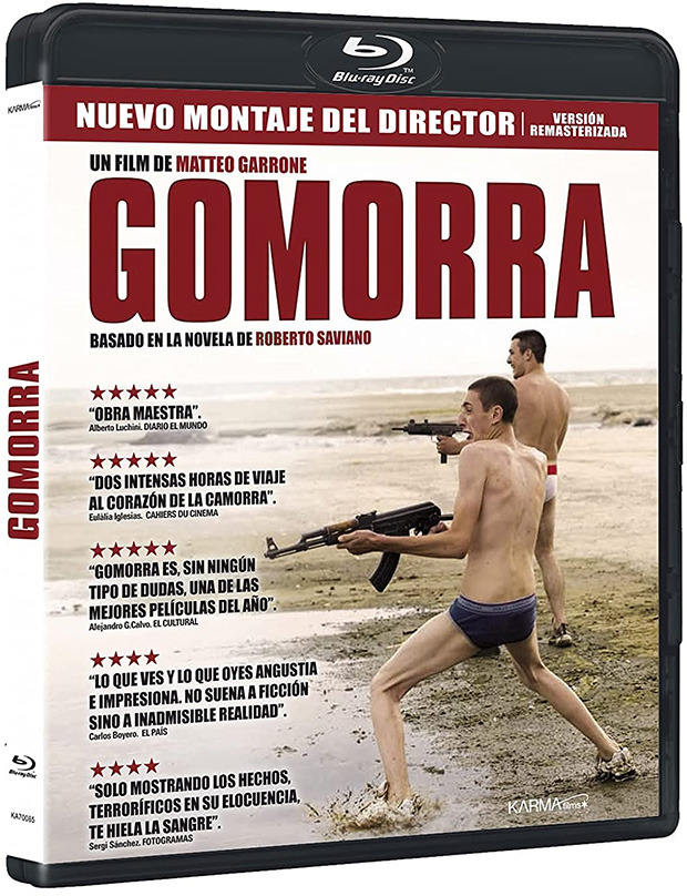 carátula Gomorra - Montaje del Director Blu-ray 1