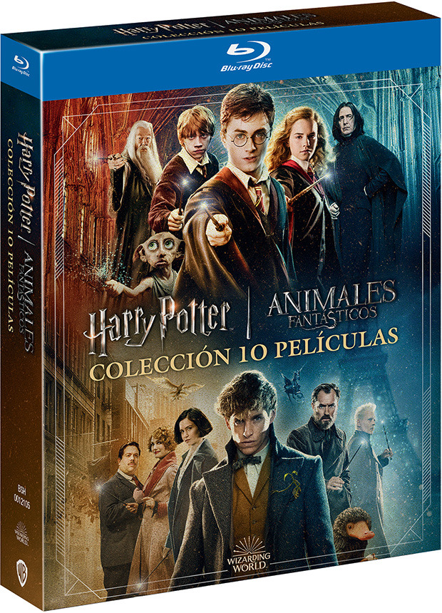 Harry Potter y Animales Fantásticos - Colección 10 Películas Blu-ray